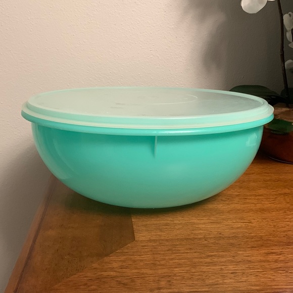 Tupperware Kitchen Vintage Tupperware Fix N Mix Extra Large Green